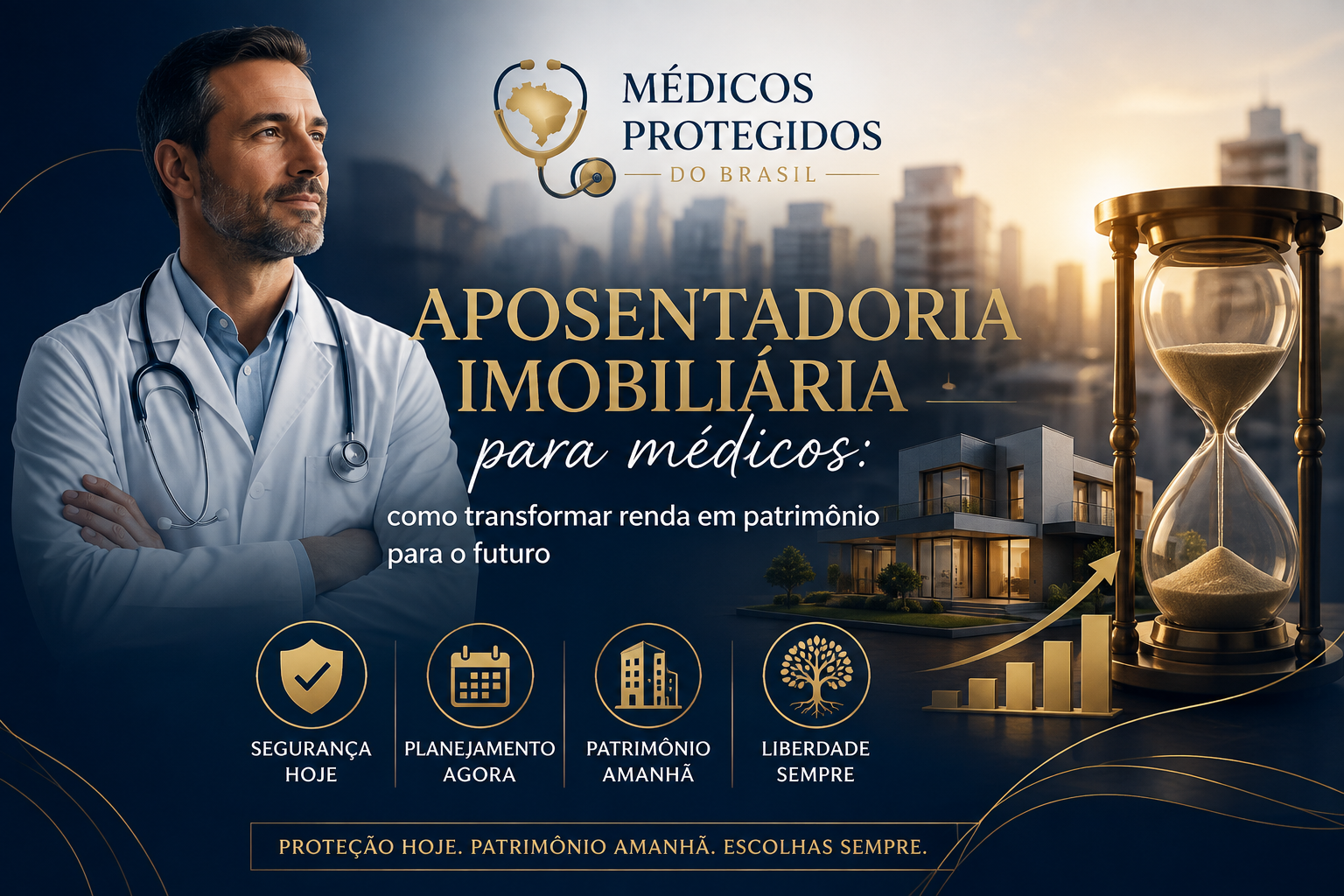 Aposentadoria Imobiliária Para Médicos: Como Transformar Renda Em Patrimônio Para o Futuro